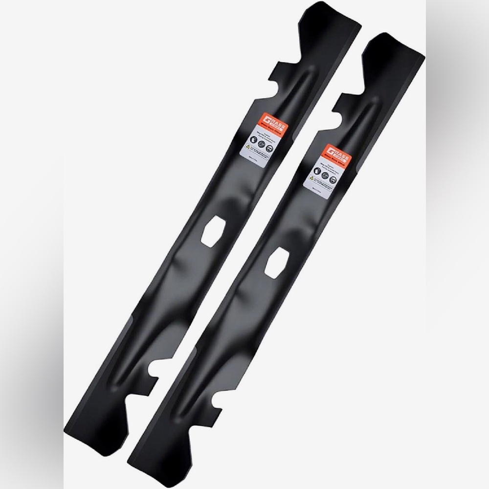 2- MULCHING BLADE SET For 46" RZT Mower XT1-LT46, XT2-LX46, ZTS1-46, ZTI-46 46XP